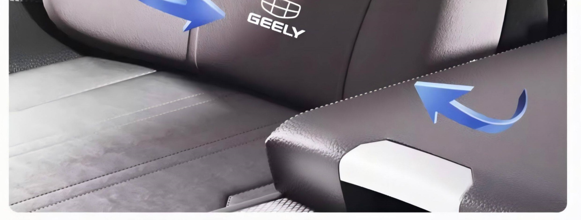 Geely car headrests for Xingrui, Xingyue L, Binyue, Cool, Emgrand, Vision, and Xingyuan, neck support pillows for car seats