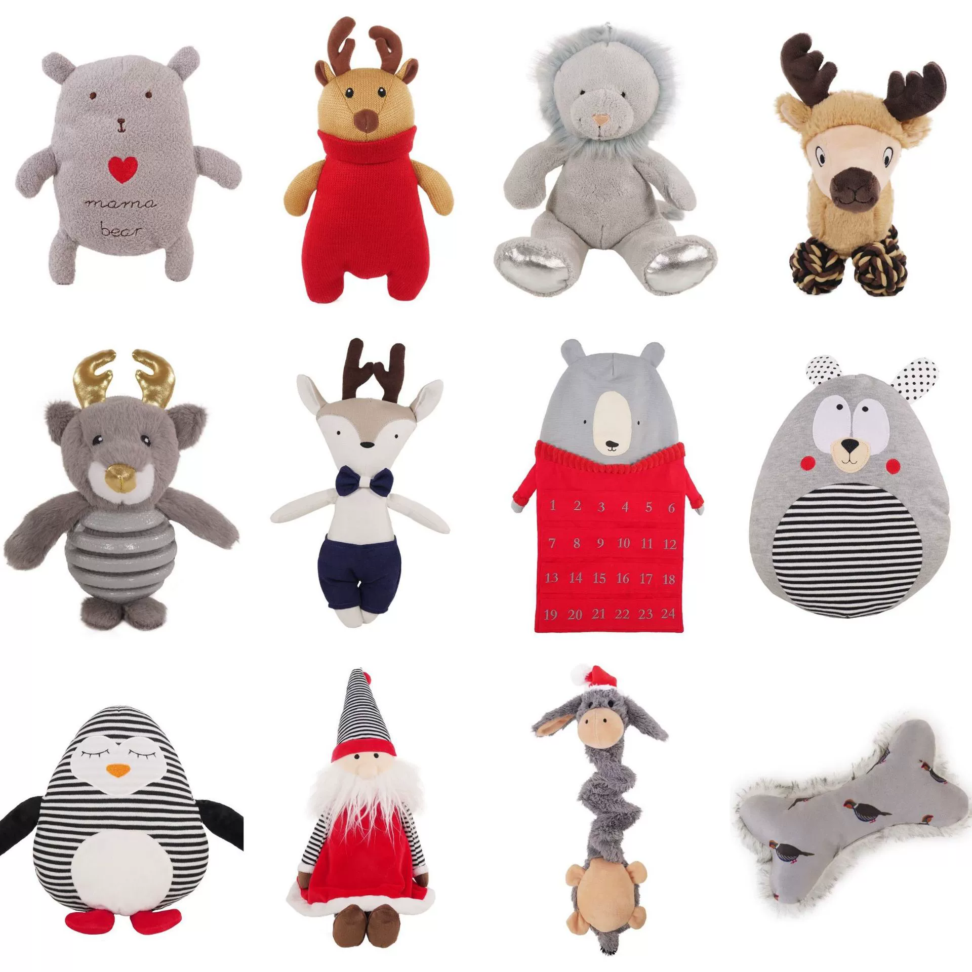 Большая распродажа, рождественская серия игрушек из палисандра, мягкие фигурки, товары для домашних животных, игрушки для собак, оптовая продажа