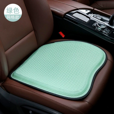 Pad Office Seat Cushion Silicone — Cool pad - type-b-green-grid-standard