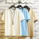 Cotton Linen Short-sleeved Shorts suit Men's Chinese-style Summer Trendy Middle-aged and Elderly Dad Linen Casual Sports Two-piece Set