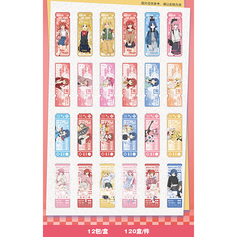 アニメ軽音少女花子くん天官カラフルレーザーチケットスターチューブ鉄道チケット根セットカラーウィンドウレーザーチケット卸売|undefined