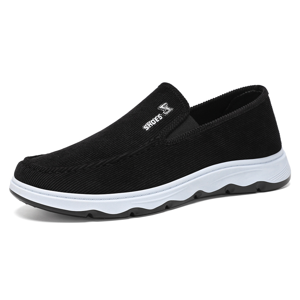 Zapatos para hombres viejos zapatos de tela de Beijing primavera zapatos casuales zapatos de papá zapatos de hombre ligeros zapatos de sola suave cómodos zapatos