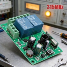 315MHz无线遥控开关灯控无线遥控控制220v远程控制器CE认证315MHz