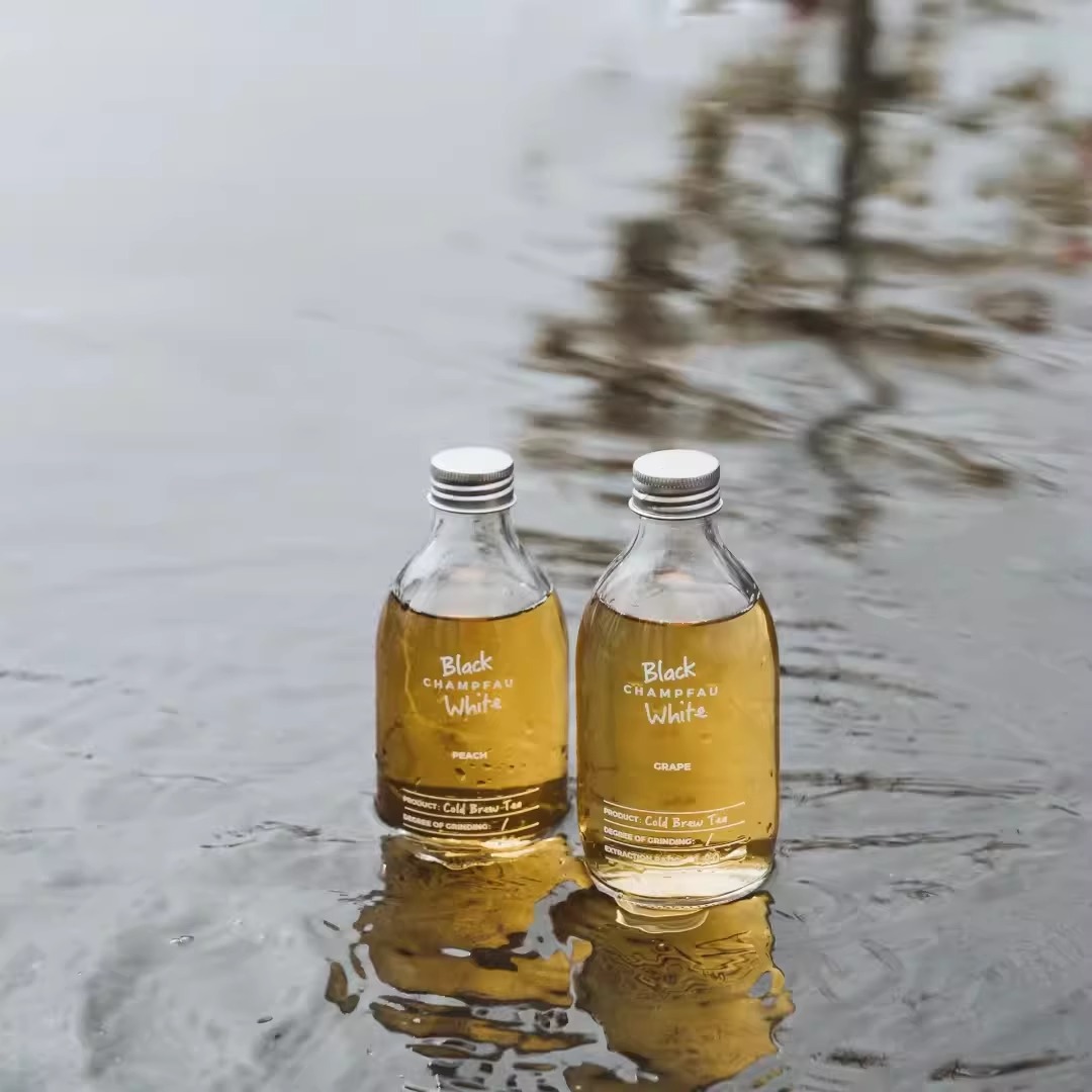 新款棕色冰美式冷萃咖啡瓶果酒瓶酵素瓶果汁饮料瓶便携密封瓶