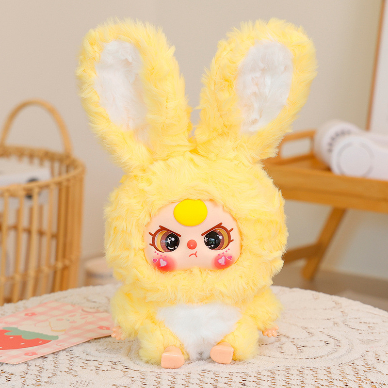ウサギ 3 歳ラブブぬいぐるみかわいい漫画ぬいぐるみ女の子ギフトビニールおもちゃ卸売|undefined