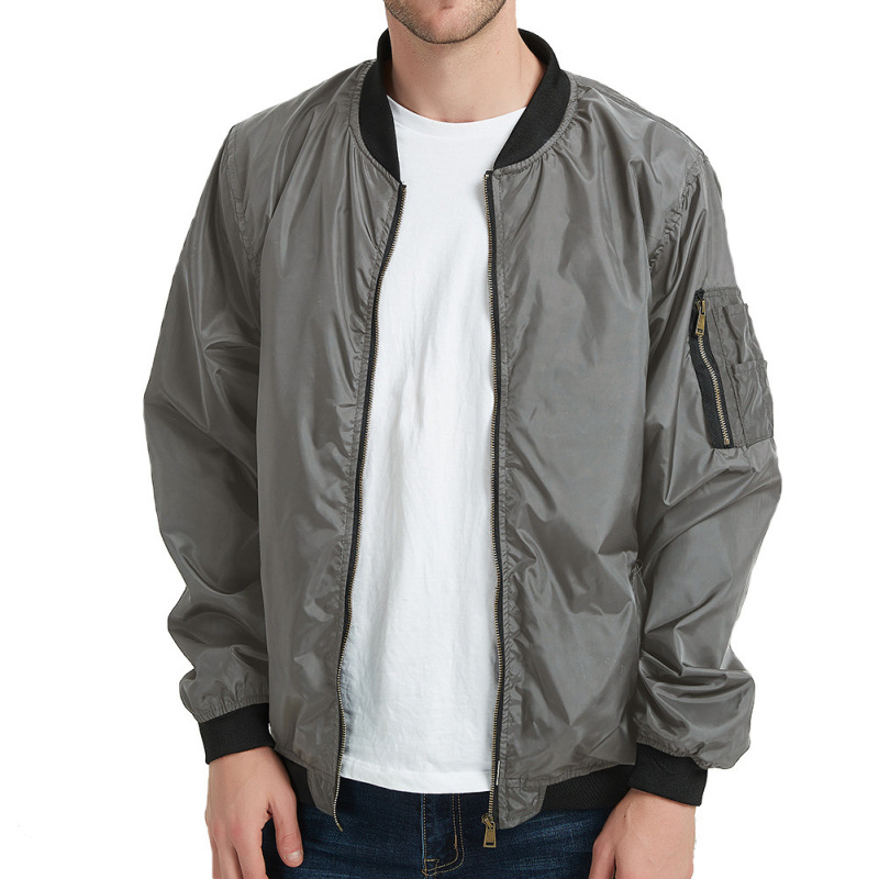 Men's Jacket European and American Foreign Trade Autumn and Winter New Product Jacket Amazon Men's Air Force One Pilot Youth Large Size