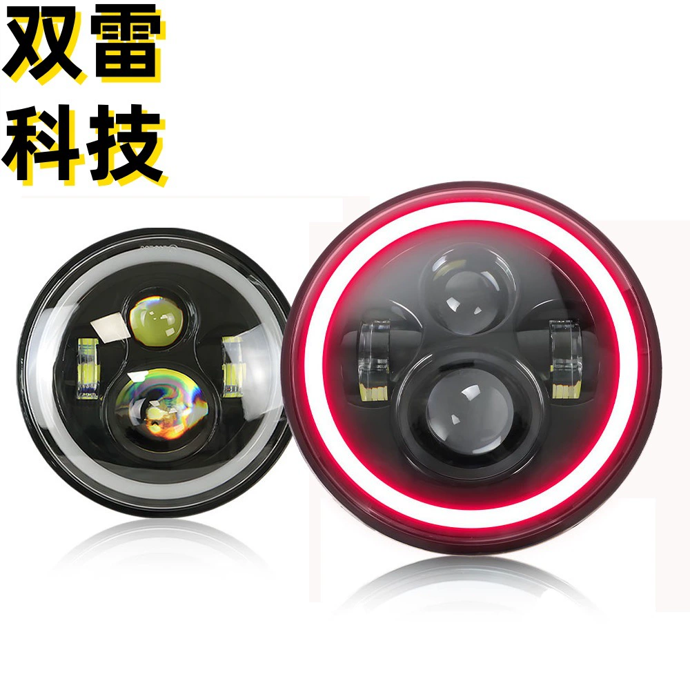 Кросс-бордер 7-дюймов Wrangler Grand Circle Angel Eye Twita тибетская автомобильная LED-лампа моторная лампа для мотоцикла