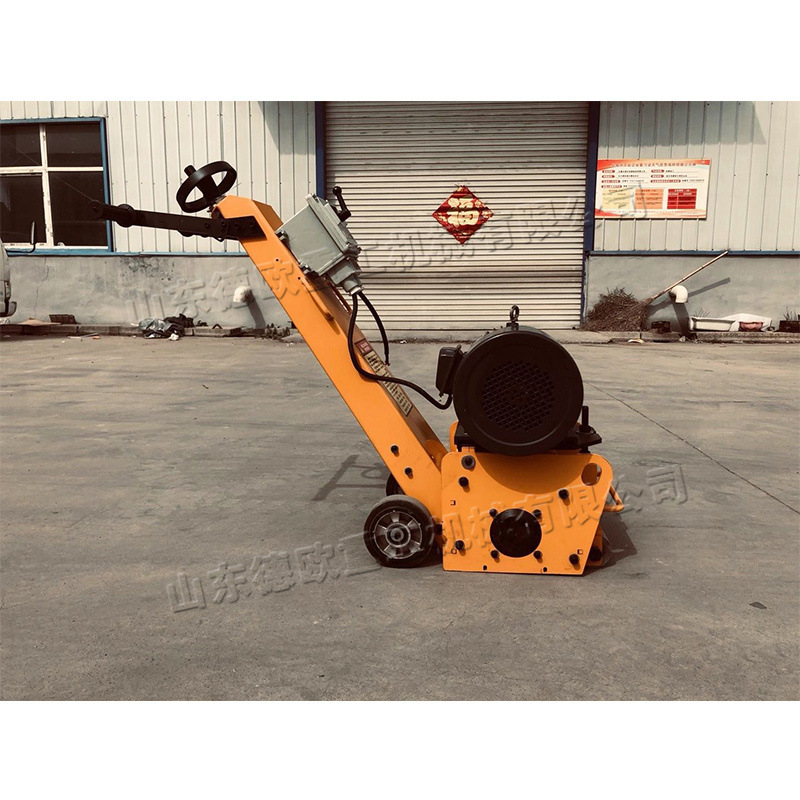 工地混凝土拉毛铣刨机 桥面表面防水处理凿毛 马路标线机凿毛