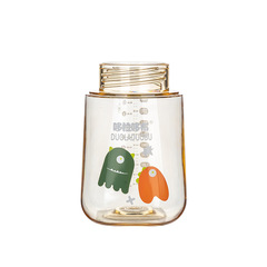 Dora the Explorer Baby Durable Wide Mouth Sippy Cup Learning Cup Bottle, 3-in-1 PPSU Bottle, 240/300ml