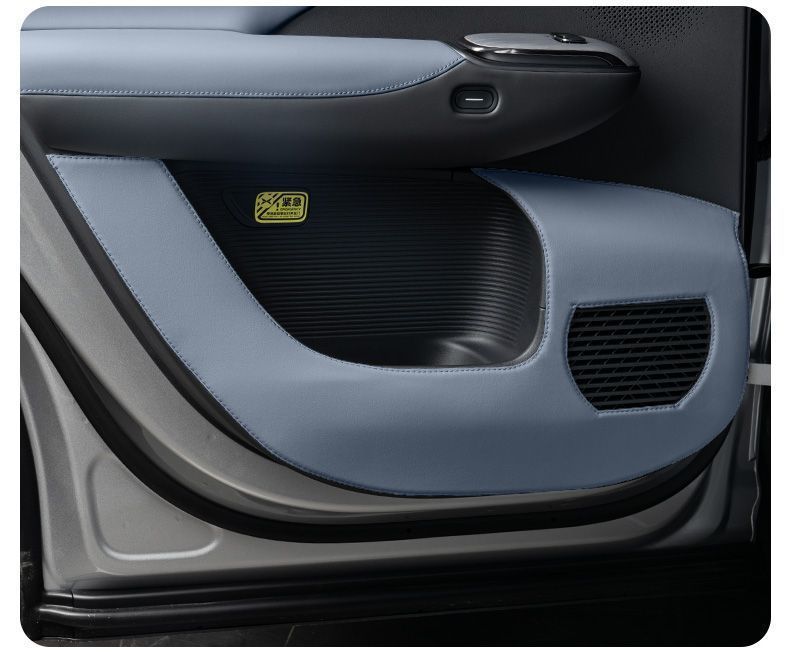 Upgraded Protection - Suitable for Xpeng G7 car door anti-kick pad, leather anti-kick interior protective pad, dirt-resistant car interior