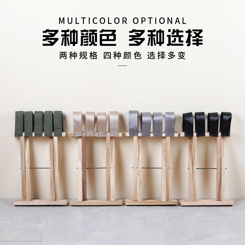 Travel handheld folding train from natural wood for adults for…