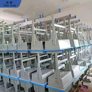 Primary and Secondary School Student Tutoring Class Desks and Chairs Manufacturer Direct Sales Training Class Hosting Double School Computer Desk Adjustable Desk