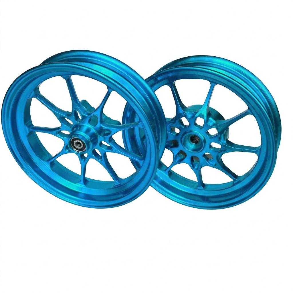 Cross-Border 10inch Cnc Wheel Hub Suitable for Honda Dio 18/28 Series Zx34/35/38/56 Series Z 0.2kg Wheel Rims