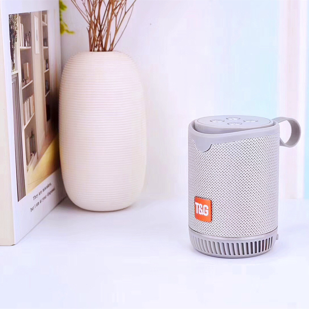 E-commerce nuevo TG528 par de tela TWS altavoces Bluetooth creativos regalos subwoofer portátil tarjeta de audio