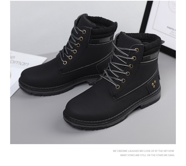 2023 nuovi stivali Martin in stile coreano di grandi dimensioni stivali da donna per il commercio estero transfrontaliero stivali da esterno con suola spessa autunnali e invernali all-match sin_voghion.com