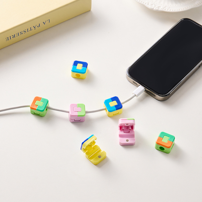 数据线磁吸理线器桌面理线扣固线夹走线集线手机线收纳扣厂家直销