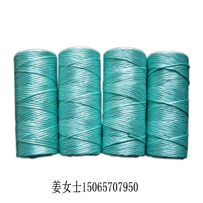 厂家供应塑料拉丝制绳机牧草大方包捆草绳打捆打包打草绳机械设备