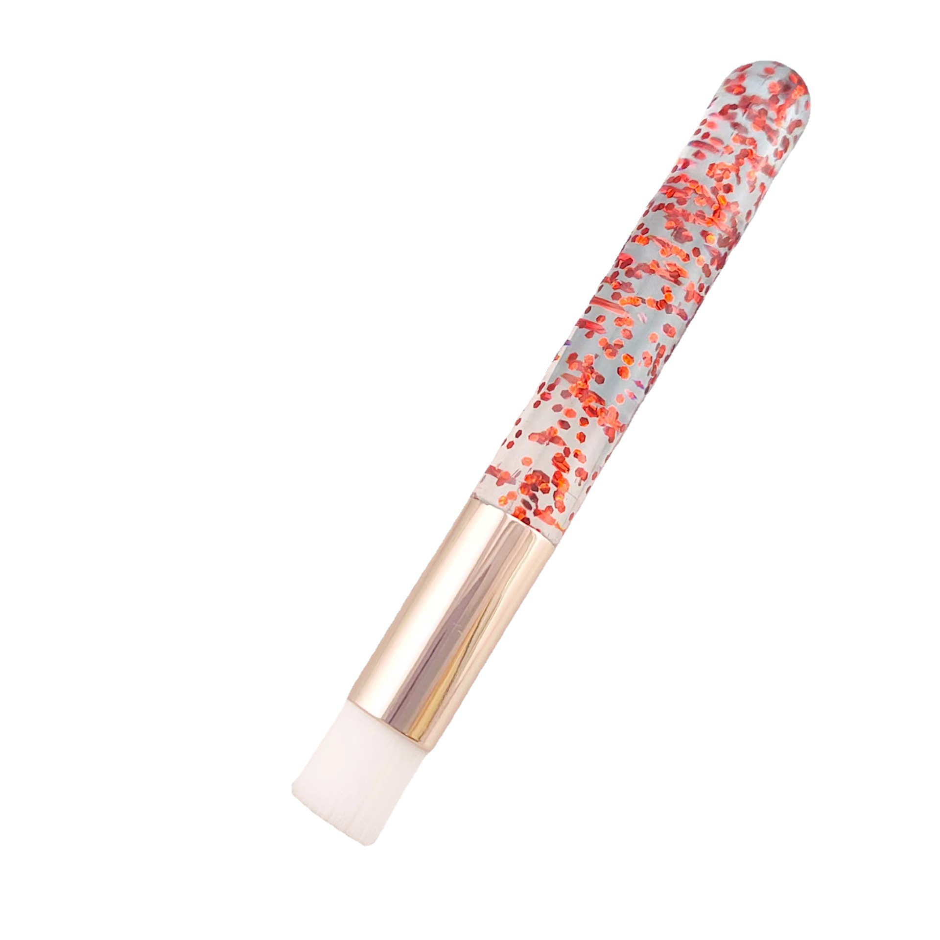 Nuevo injerto mousse de pestañas cepillo de limpieza de nariz plana herramienta de limpieza lateral blackhead eliminación nariz portátil cepillo de lavado