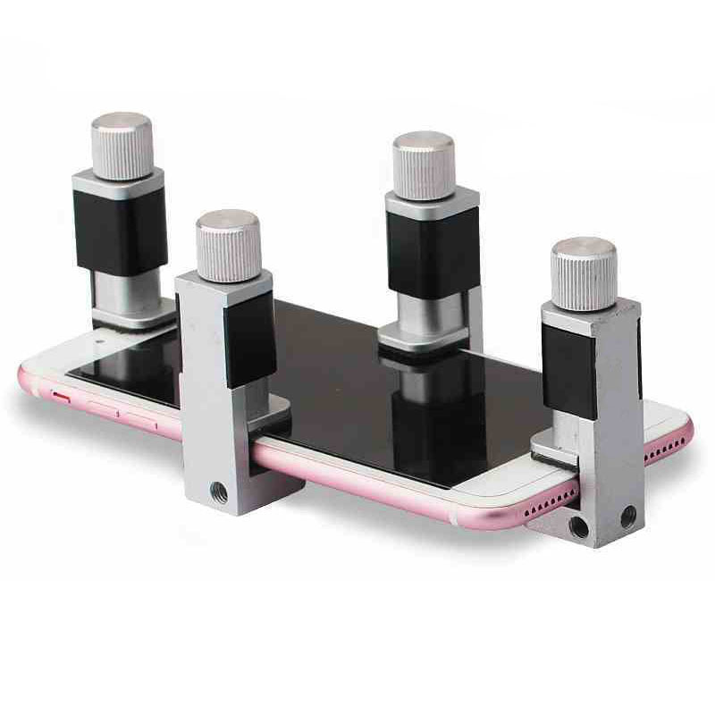 Tableta del teléfono móvil pantalla LCD de fijación clip curling pantalla pegamento de apertura accesorio de fijación pantalla presionando clip de pantalla accesorio de metal