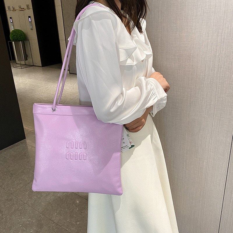 Bolso tote nuevo 2025, moda para ir al trabajo, bolso de hombro de gran capacidad, bolso informal y elegante, bolso versátil para mujer con cremallera