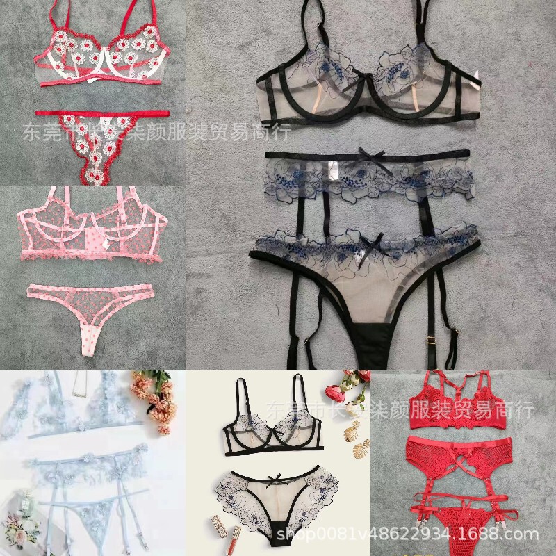 Shein Sexy Adult Intimates Uniform Temptation Adult Sm Passion Supplies Multi-Color Mix and Match Size Mix and Match Lace