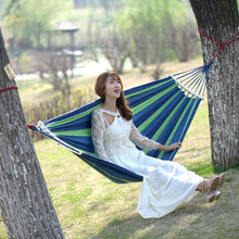 吊床户外结实树上成年人荡秋千睡觉挂树儿童双人网床掉床摇摇床