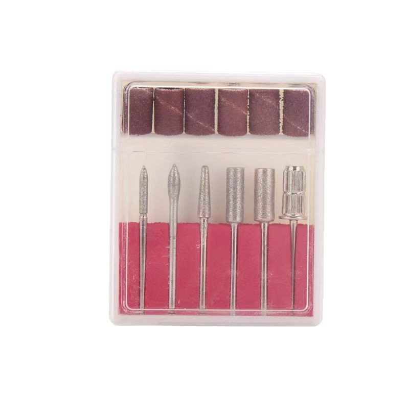 Unidad de amolador eléctrico de uñas 6 piezas de unidad de amolador de uñas 2.35 piezas de unidad de amolador de uñas 5 piezas de unidad de pulido