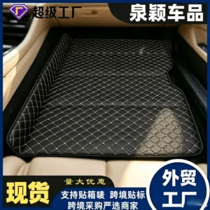 Inflatable-free foldable car mattress, rear seat cushion, universal car seat cushion, convertible into a bed for sleeping and resting, car bed