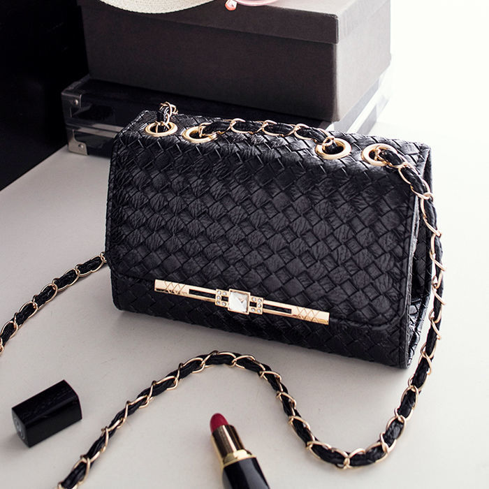 包包斜挎小包女士小挎包菱格链条学生百搭高级容量大单肩手提