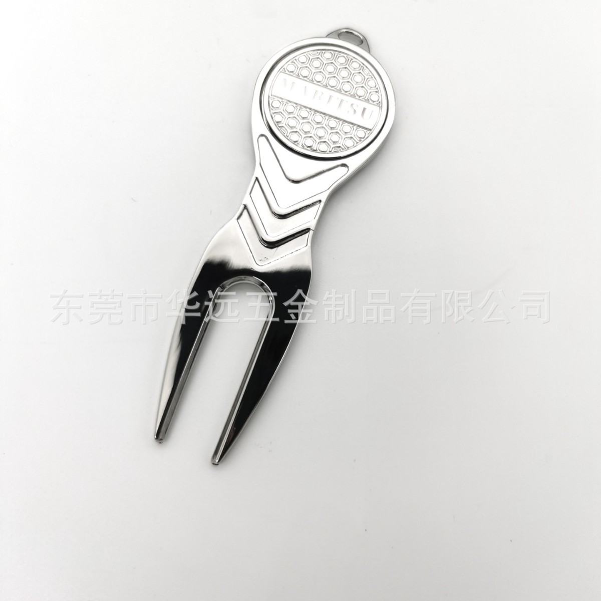 Cross Border Hot Sale Golf Green Fork Club Gift Box Metal Fork Commemorative Coins Golf Supplies