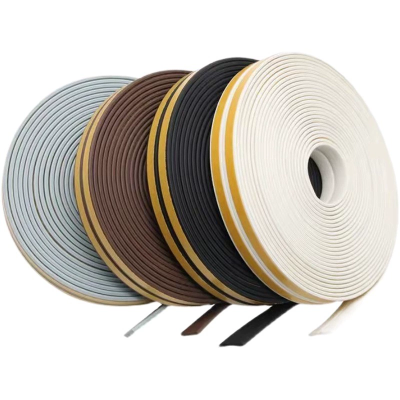 Завод для D-типа самоклеящаяся уплотнительная полоса для дверей и окон