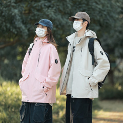 户外冲锋衣男女同款登山服防风防水进藏旅游外套情侣夹克