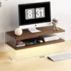[2-story elevated shelf] Walnut color Changhong acrylic