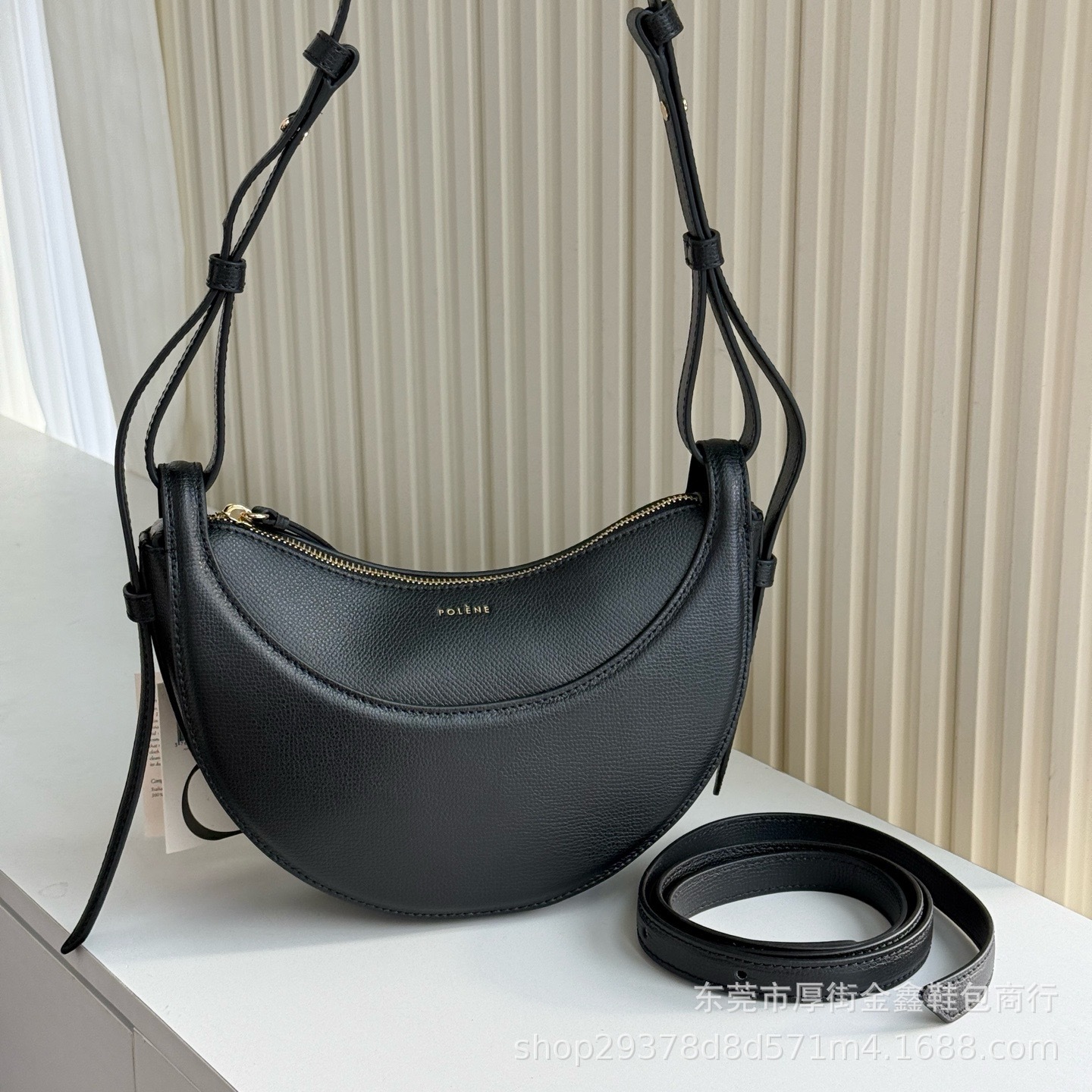2025 French Luxury Niche Design New PO Trendy Crescent Shoulder Bag Women's Single Shoulder Crossbody Handbag - Thumbnail 2