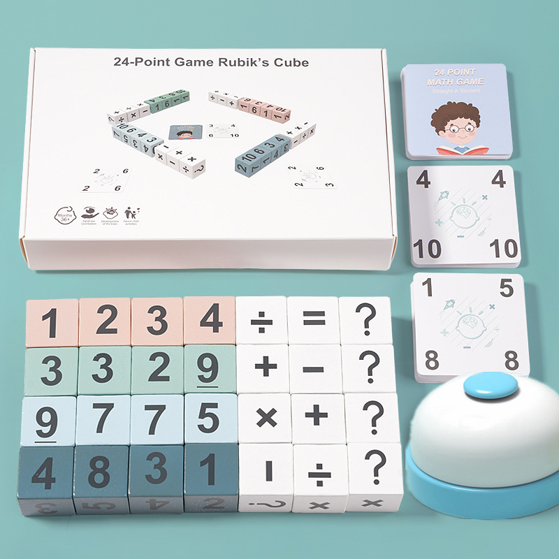 Cubo digital de 24 puntos para cuatro personas con campana de 0,51 kg