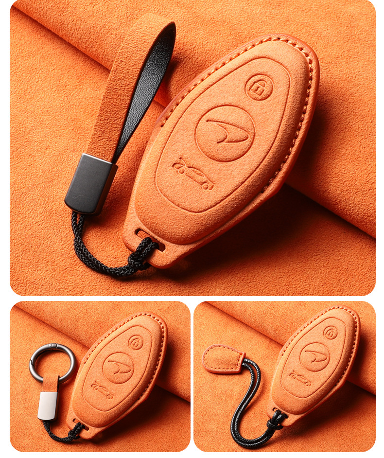 Suitable for Mclaren Gt Keychain 600Lt Full Shell 540C Suede Keychain