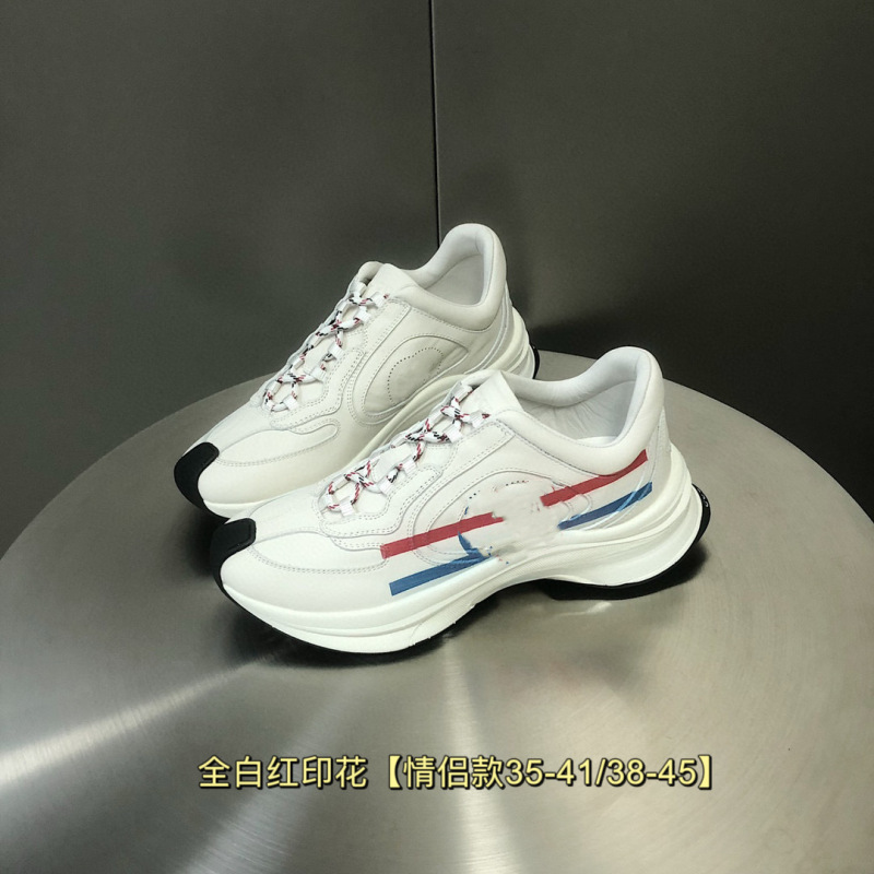 GG家Runスポーツシューズ女性ランニングシューズ2024年モデル軽量厚い底カジュアルお父さん靴男性カップルモデル女性靴|undefined