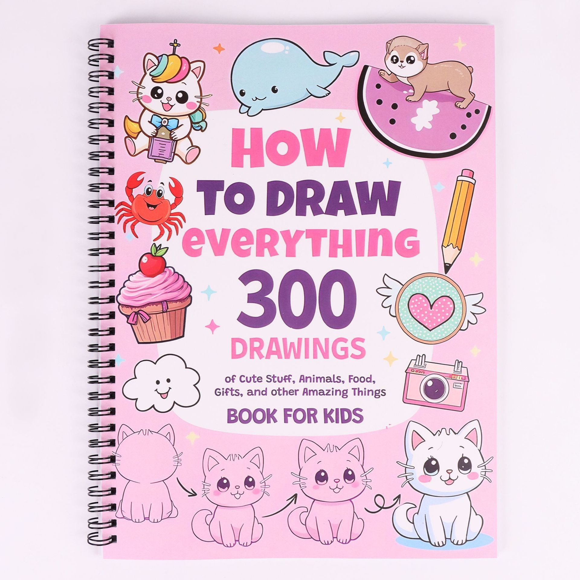 Cómo dibujar todo el libro de coloración cómo dibujar todo 300 libros de coloración de dibujos