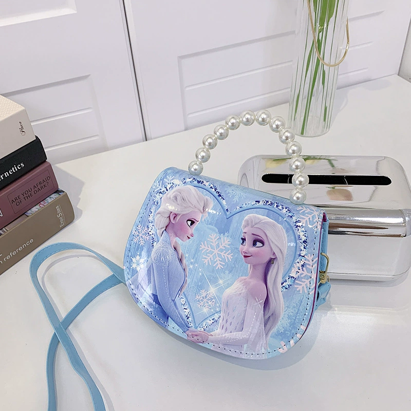 Cartoon one-shoulder bag for princess from pearl, 2023 collection, wholesale