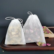 茶包袋一次性抽绳无纺布煎药袋中药袋煲汤卤料袋茶叶包装过滤袋