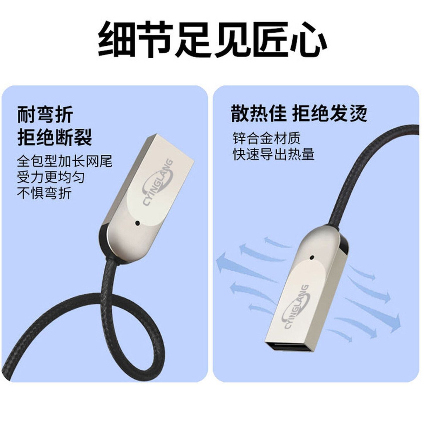 Yinglang Bluetooth Adapter 6.0 AUX3.5mm to 2RCA Dual RCA for connecting speakers