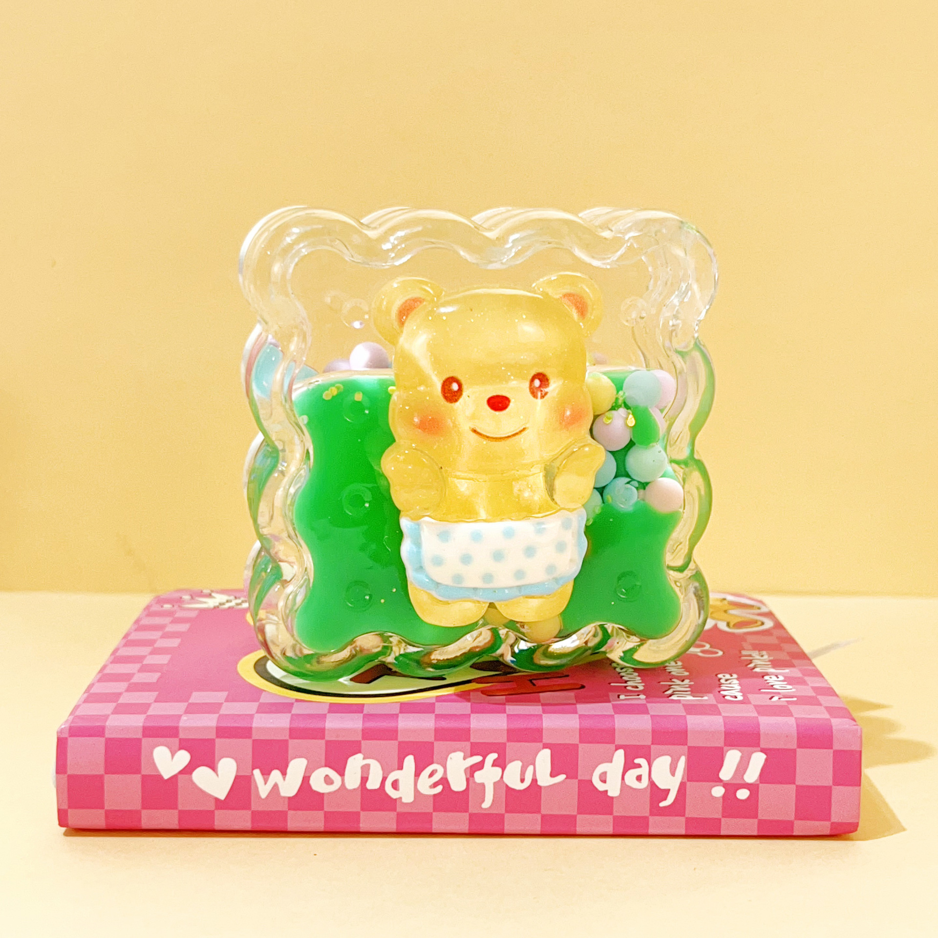 버터베어 쿠키 밀크빈-그린