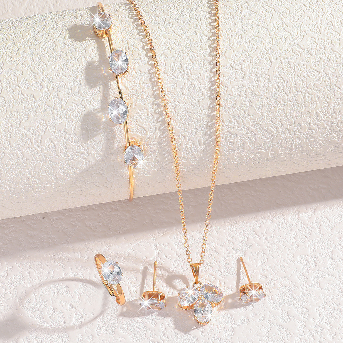 Bijoux en cuivre à vendre, collier papillon haut de gamme, boucles d'oreilles, ensemble de bijoux, robe de mariée, soirée_voghion.com