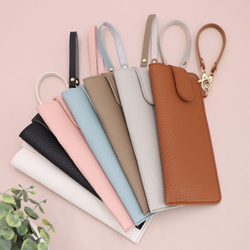 Fashionable portable buckle eyeglass case made of PU leather, suitable for travel, with magnetic clasp, scratch-resistant protective cover for sunglasses, sunglasses storage bag Fashionable portable buckle eyeglass case made of PU leather, suitable for travel, with magnetic clasp, scratch-resistant protective cover for sunglasses, sunglasses storage bag