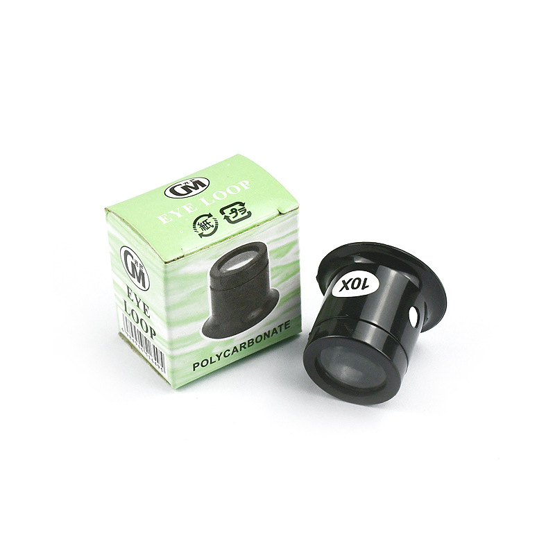 修表工具 10倍  放大镜 寸镜 目镜 眼罩 眼夹式放大镜