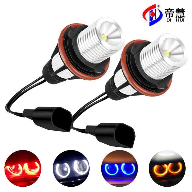 Suitable for BMW Angel Eye E39 5W LED fog lamp headlight decoration modified lamp
