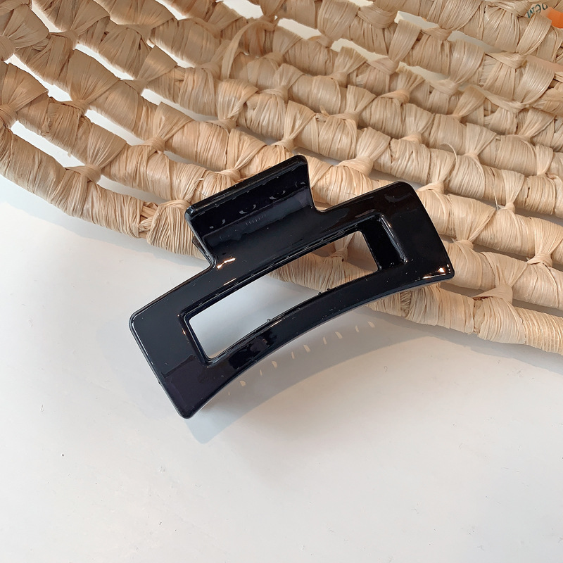 13cm Volumen de pelo clip de tiburón grande clip de pelo cuadrado de nuevo cabeza clip de pelo tocado updo clip de pelo chica