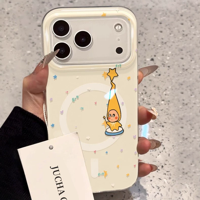 Яблоко, волшебная палочка, совместимая трубка, iPhone17, чехол для телефона, защитный чехол, 17промакс, 15, защита от падения