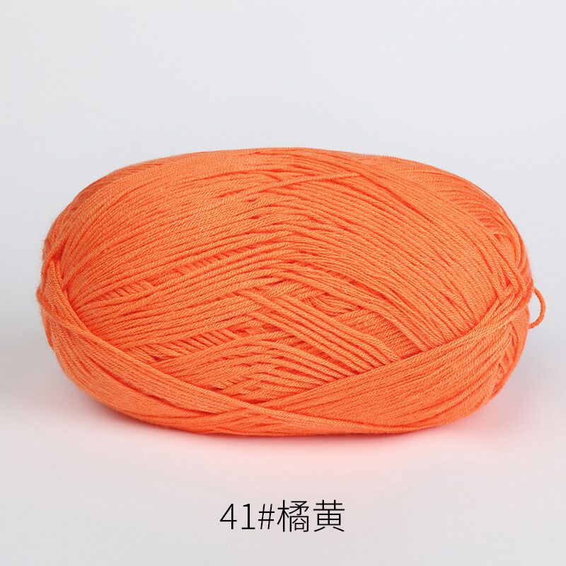 41 오렌지*32S*라이트 러쉬*6*코튼 클리어