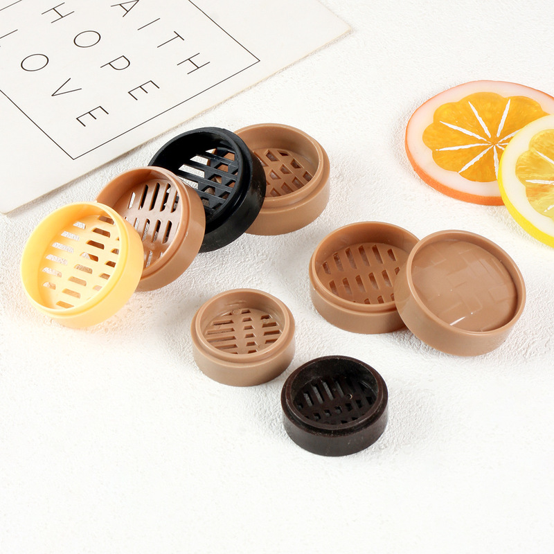 ミニチュアシミュレーション蒸し器モデル diy 食品ままごとミニキッチン蒸し器おもちゃ竹蒸し器写真撮影の小道具|undefined